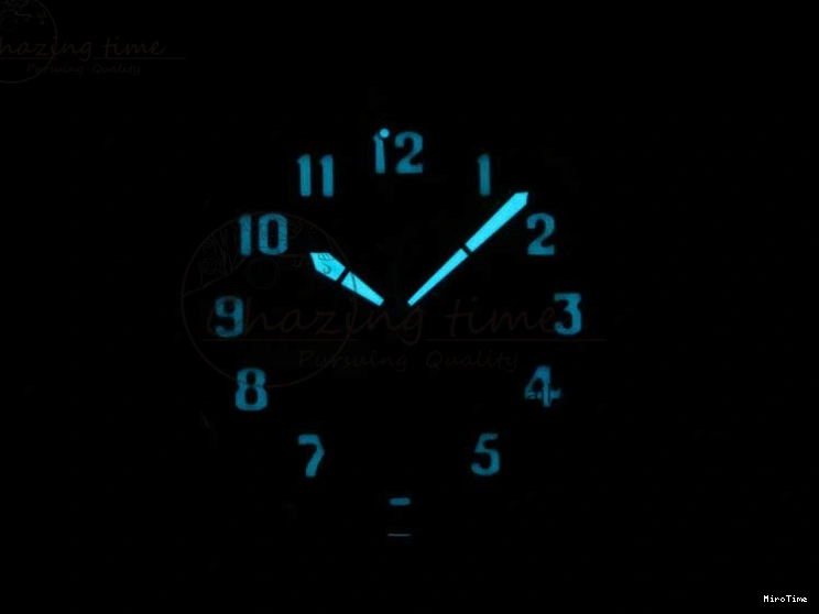 MIROTIME 0423 Calatrava 5524R Pilot Travel Time RG GRF Brown Dial on Brown Leather Strap MIYOTA TopPick 7155